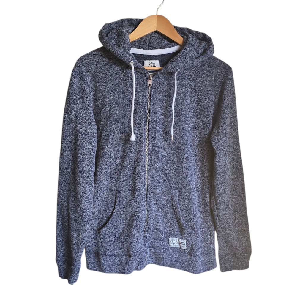 Quiksilver Keller Zip-Up Hoodie Jacket Size Medium